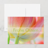 Carte Postale Fruehling ・ Oster-Postkarte (Devant / Derrière)