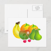 Carte Postale Fruit (Devant / Derrière)