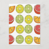 Carte Postale Fruit Citron (Devant)