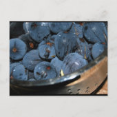 Carte Postale Fruit de figue dans passoire (Devant)