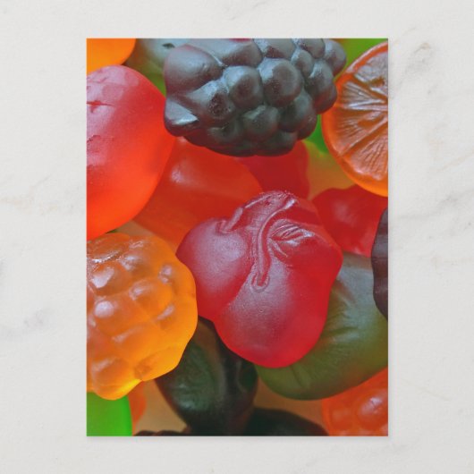 Carte Postale Fruit de gomme (Devant)