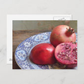 Carte Postale Fruit de grenade, vie morte (Devant / Derrière)