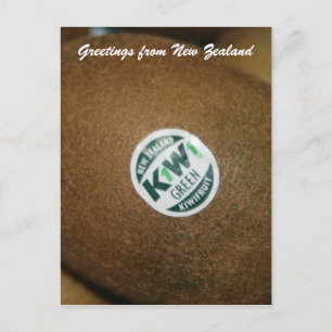 Carte Postale fruit de kiwi