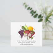 Carte Postale Fruit de l'Esprit (Debout devant)