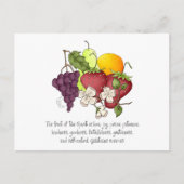 Carte Postale Fruit de l'Esprit (Devant)