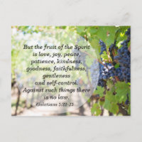Fruit de l'Esprit Verset à mémoriser de la Bible