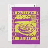 Carte Postale Fruit de passion (Devant / Derrière)
