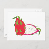Carte Postale Fruit dragon (Devant / Derrière)