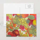 Carte Postale Fruit du Colorful (Devant / Derrière)