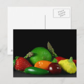 Carte postale Fruit et Légumes (Devant / Derrière)