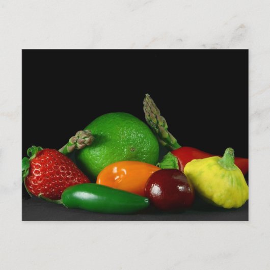 Carte postale Fruit et Légumes (Devant)