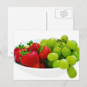 Carte Postale Fruit is translated to: Fruit (Devant / Derrière)