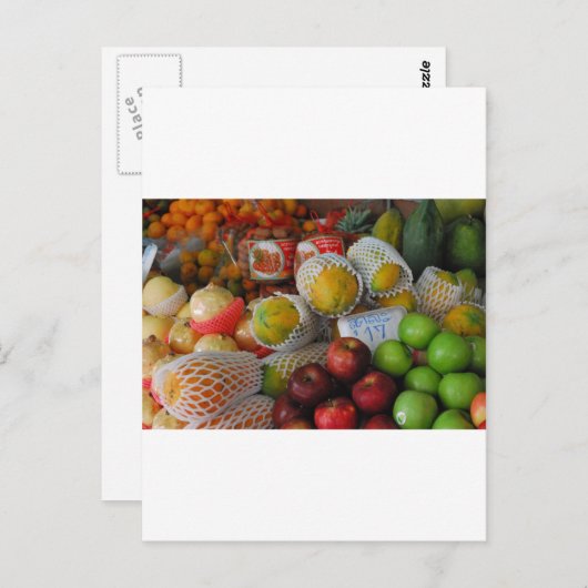 Carte Postale Fruit thaïlandais (Devant / Derrière)