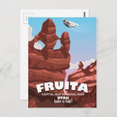 Carte Postale Fruita Capitol Reef National Park Utah (Devant / Derrière)