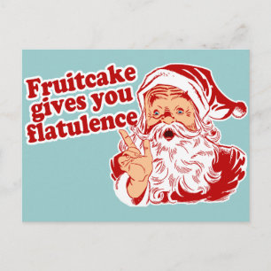 Carte Postale Fruitcake Vous Donne Flatulence