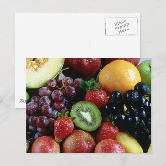 Carte postale Fruits (Devant / Derrière)