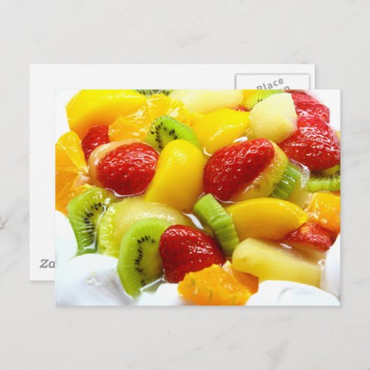 Carte Postale Fruits (Devant / Derrière)