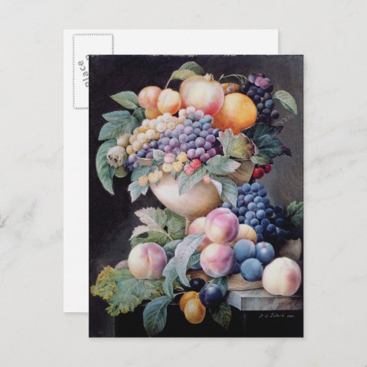 Carte Postale Fruits (Devant / Derrière)
