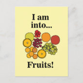 Carte Postale Fruits Colorés Été (Devant)