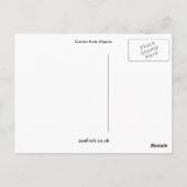 Carte Postale Fruits de cajou, Nigeria (Dos)