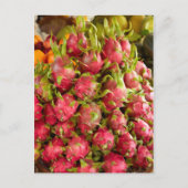 Carte Postale Fruits de dragon| Le marché de Can Duoc (Devant)