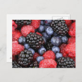 Carte postale Fruits de forêt (Devant / Derrière)