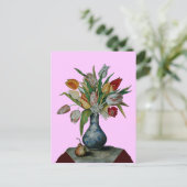 CARTE POSTALE FRUITS DE SAISON - TULIPS (Debout devant)
