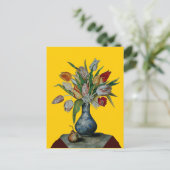 CARTE POSTALE FRUITS DE SAISON - TULIPS (Debout devant)