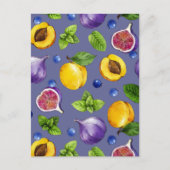 Carte Postale Fruits d'été (Devant)