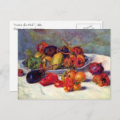 Carte Postale Fruits du Midi (Devant / Derrière)