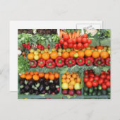 Carte postale Fruits et Aliments 20 (Devant / Derrière)