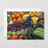 Carte postale Fruits et Aliments 26 (Devant / Derrière)