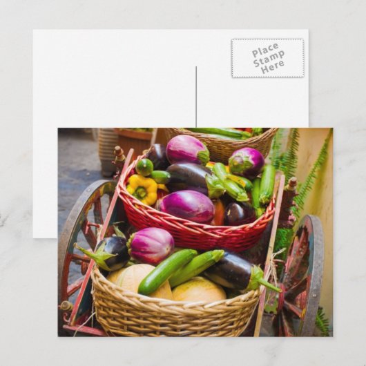 Carte postale Fruits et aliments 77 (Devant / Derrière)