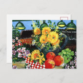 Carte Postale Fruits et fleurs (Devant / Derrière)