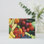 CARTE POSTALE FRUITS ET LÉGUMES (Debout devant)