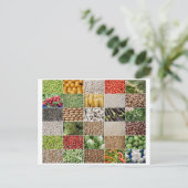 Carte Postale Fruits et légumes (Debout devant)