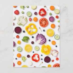 Carte Postale Fruits et légumes