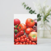 Carte Postale Fruits Et Légumes Rouges (Debout devant)