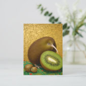 Carte Postale Fruits et oiseaux de Kiwi (Debout devant)