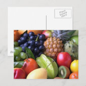 Carte Postale Fruits mixtes tropicaux (Devant / Derrière)