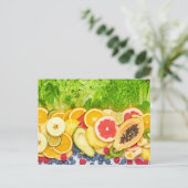 Carte Postale Fruits tropicaux (Debout devant)