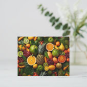 Carte Postale Fruits tropicaux (Debout devant)