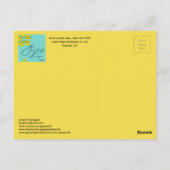 Carte Postale Fry français à l'air de mur Jaune articulé Denver (Dos)