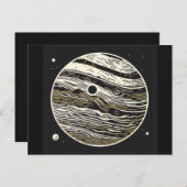 Carte Postale FSF Jupiter Woodcut 1 (Devant / Derrière)