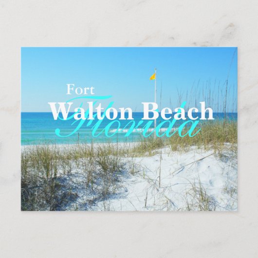 Carte Postale Ft. Walton Beach, Floride (Devant)