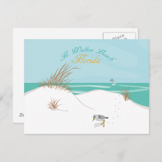 Carte Postale Ft. Walton Beach (Floride) (Devant / Derrière)