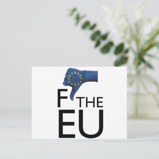 Carte Postale FtheUE (Debout devant)