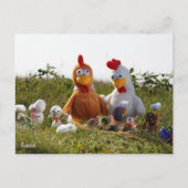 Carte Postale Fubby's peint les oeufs de poule, Vrot Pase (Devant)