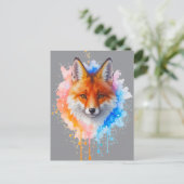 Carte Postale Fuchs (Debout devant)