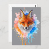 Carte Postale Fuchs (Devant / Derrière)